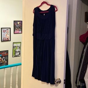 2 /$40 Modcloth Navy Jersey Dress Size 1XL